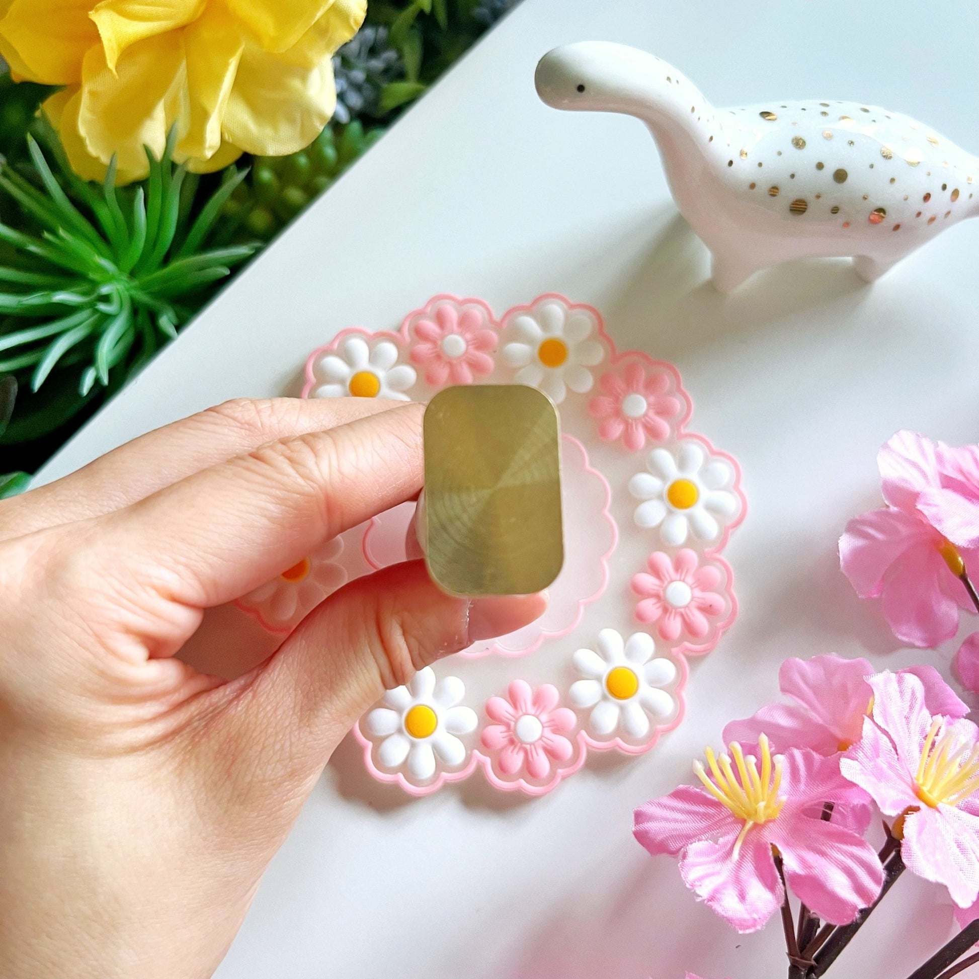 Wax Seal - Blank Rectangle Stamp (28mm) - SumLilThings