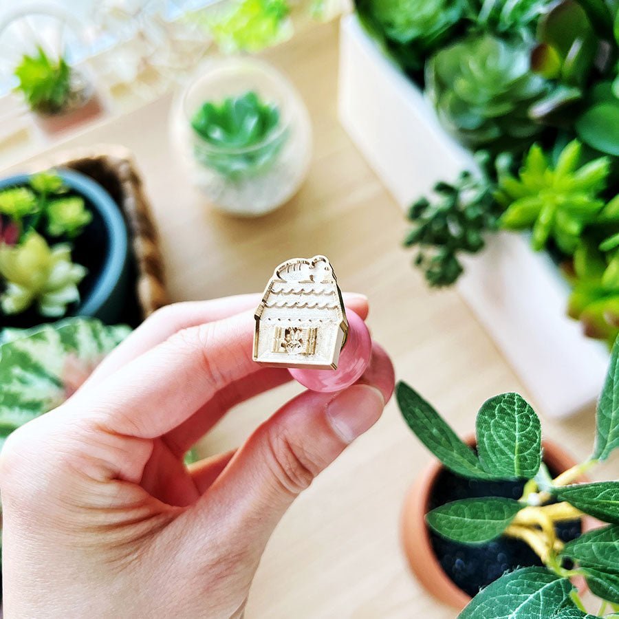 Wax Seal - Bunny House Stamp (3D) - SumLilThings