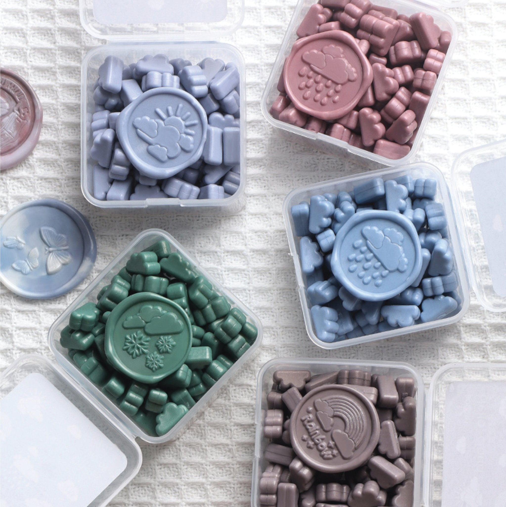 Wax Seal - Cloud Beads (15 Colors Available) - SumLilThings