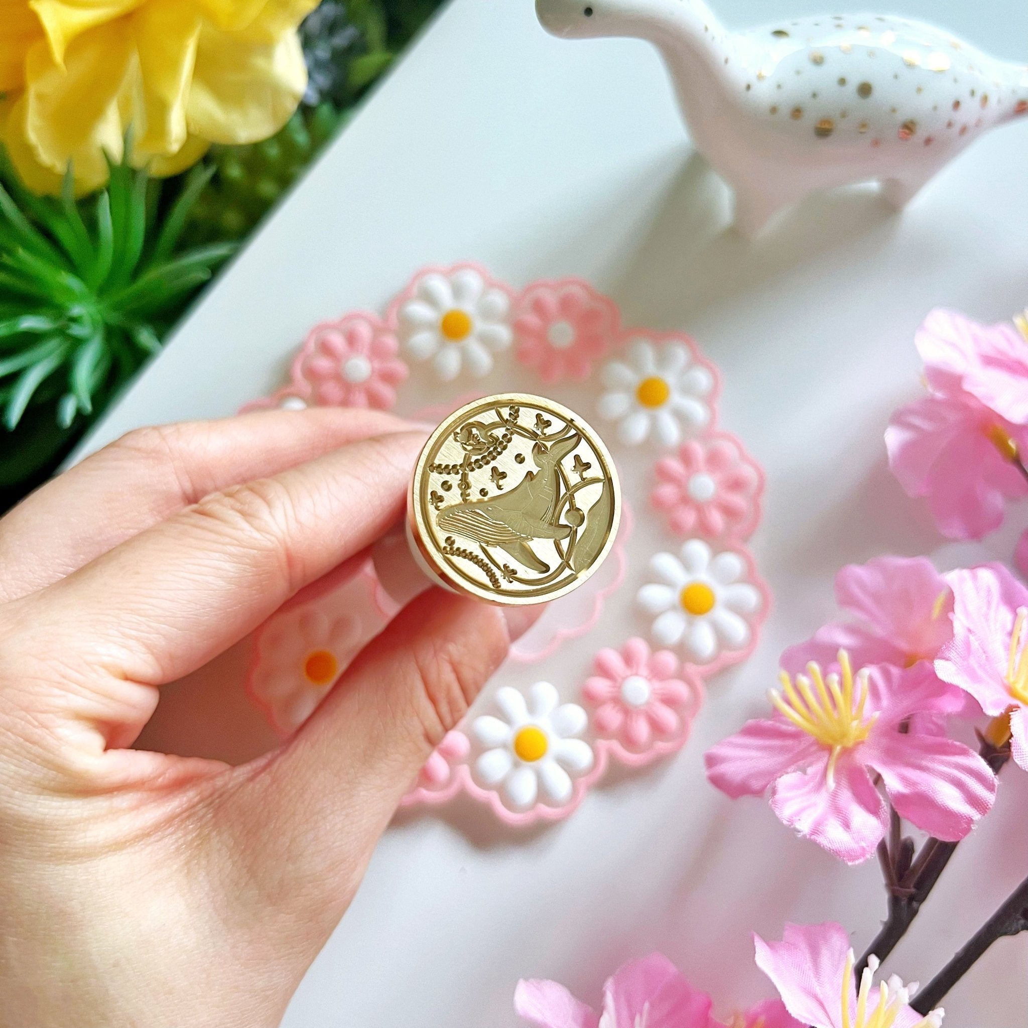 Wax Seal - Constellation Whale Stamp (25mm) - SumLilThings