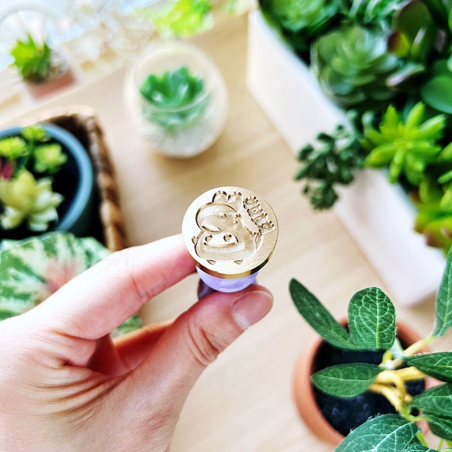 Wax Seal - Dinoh Rawr Stamp (25mm) - SumLilThings