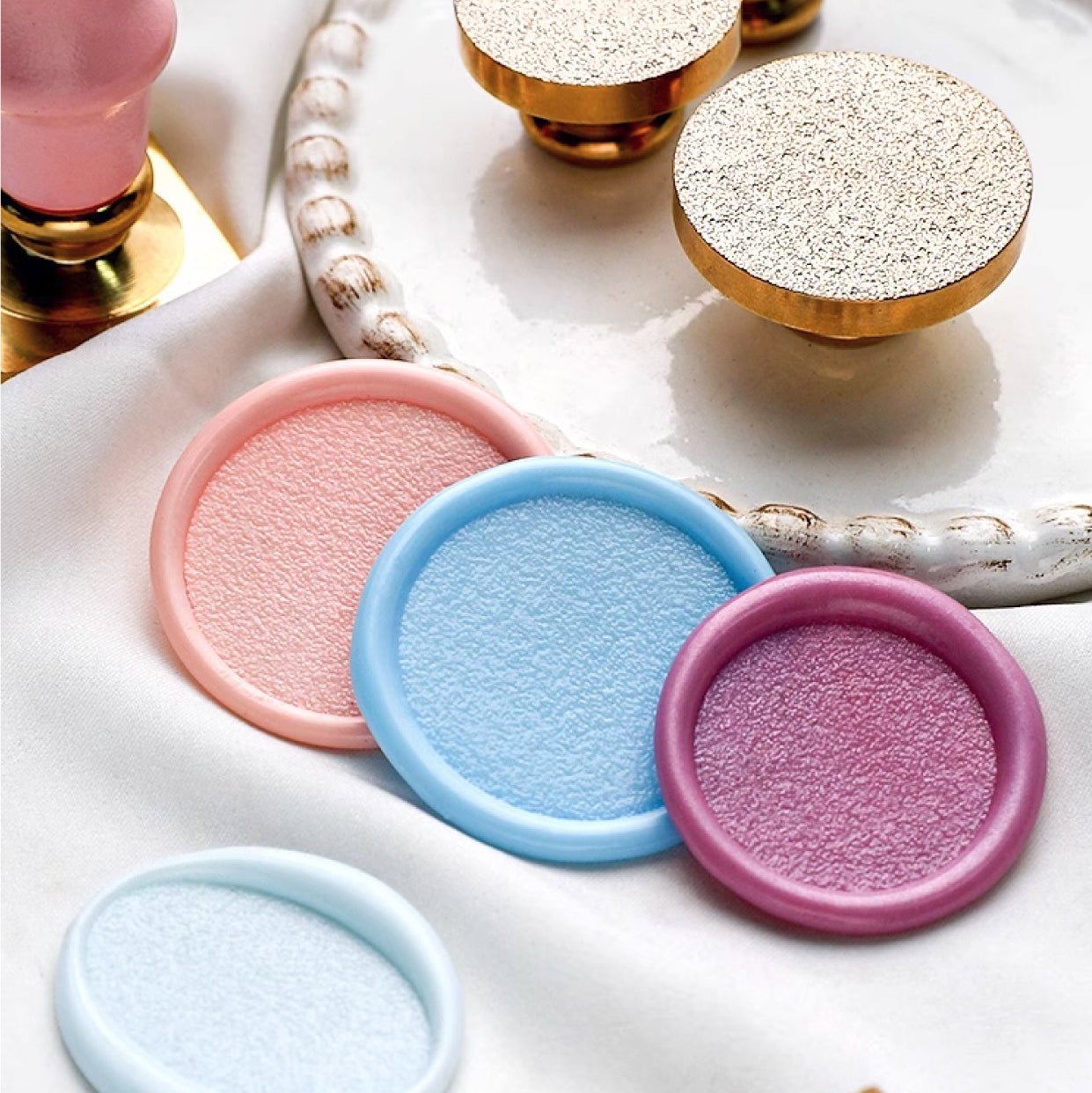 Wax Seal - Frosted Blank Stamp (3 Sizes) - SumLilThings