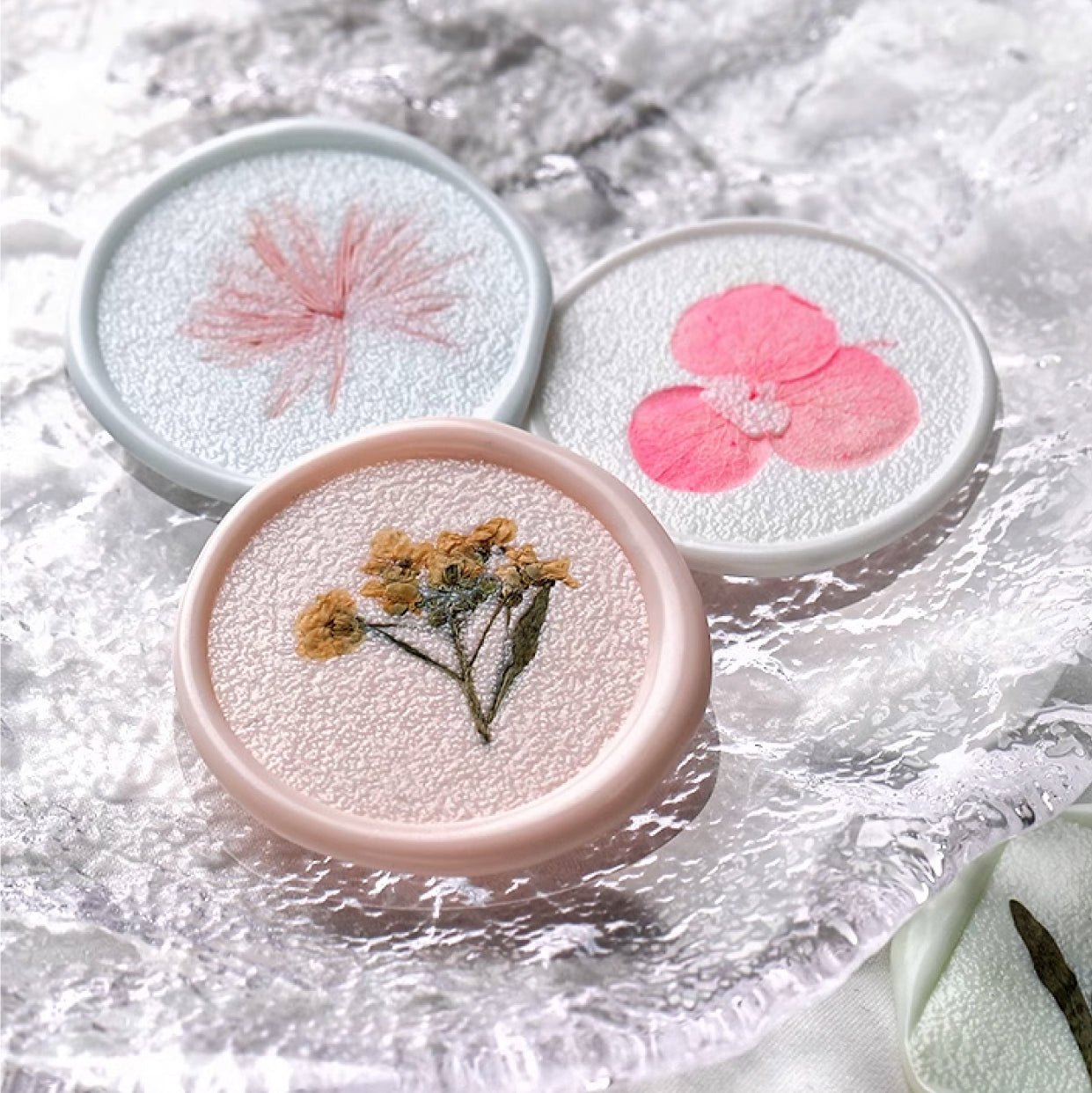 Wax Seal - Frosted Blank Stamp (3 Sizes) - SumLilThings