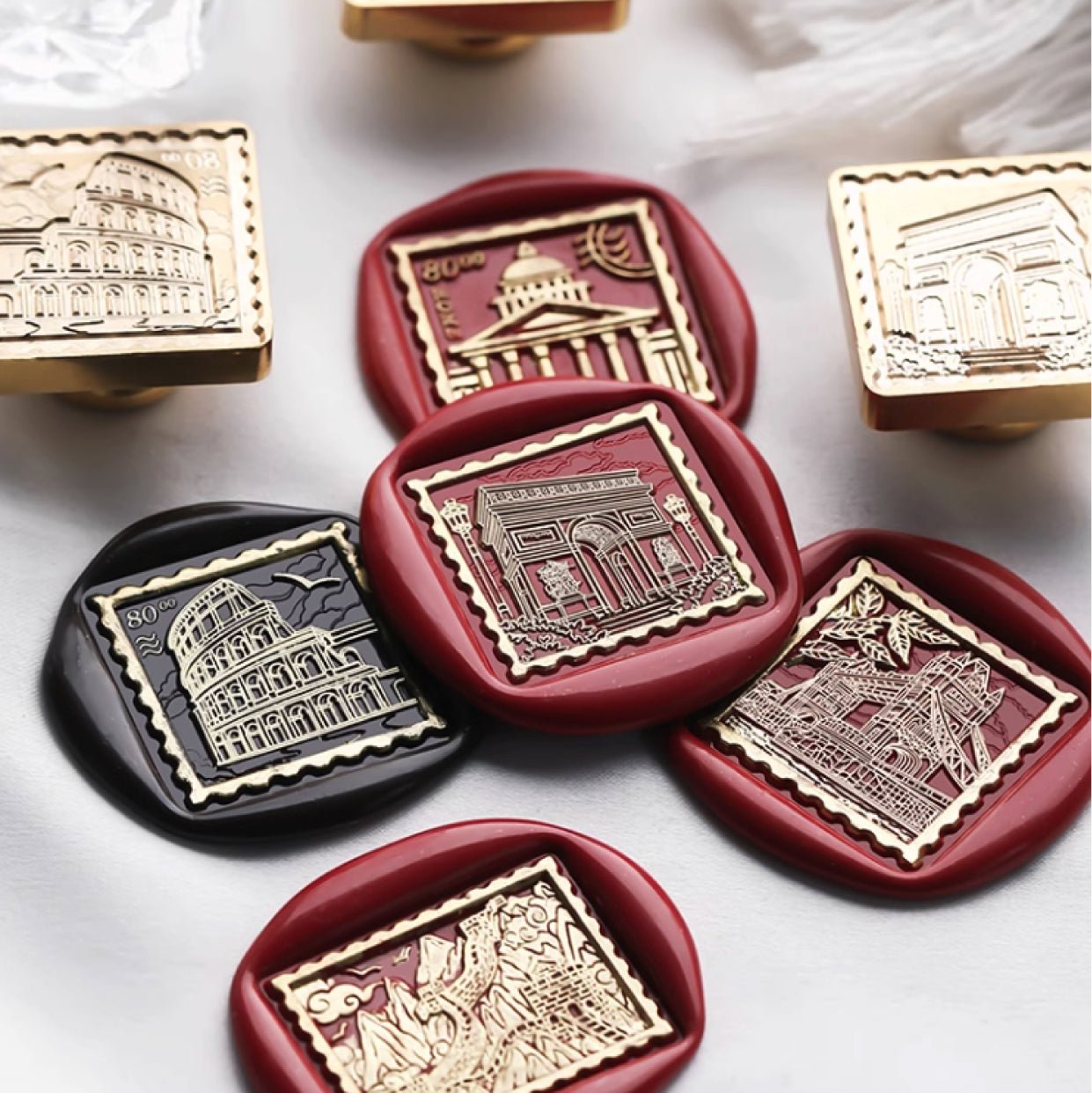 Wax Seal - &quot;Great Wall&quot; China (Landmark Series) - SumLilThings