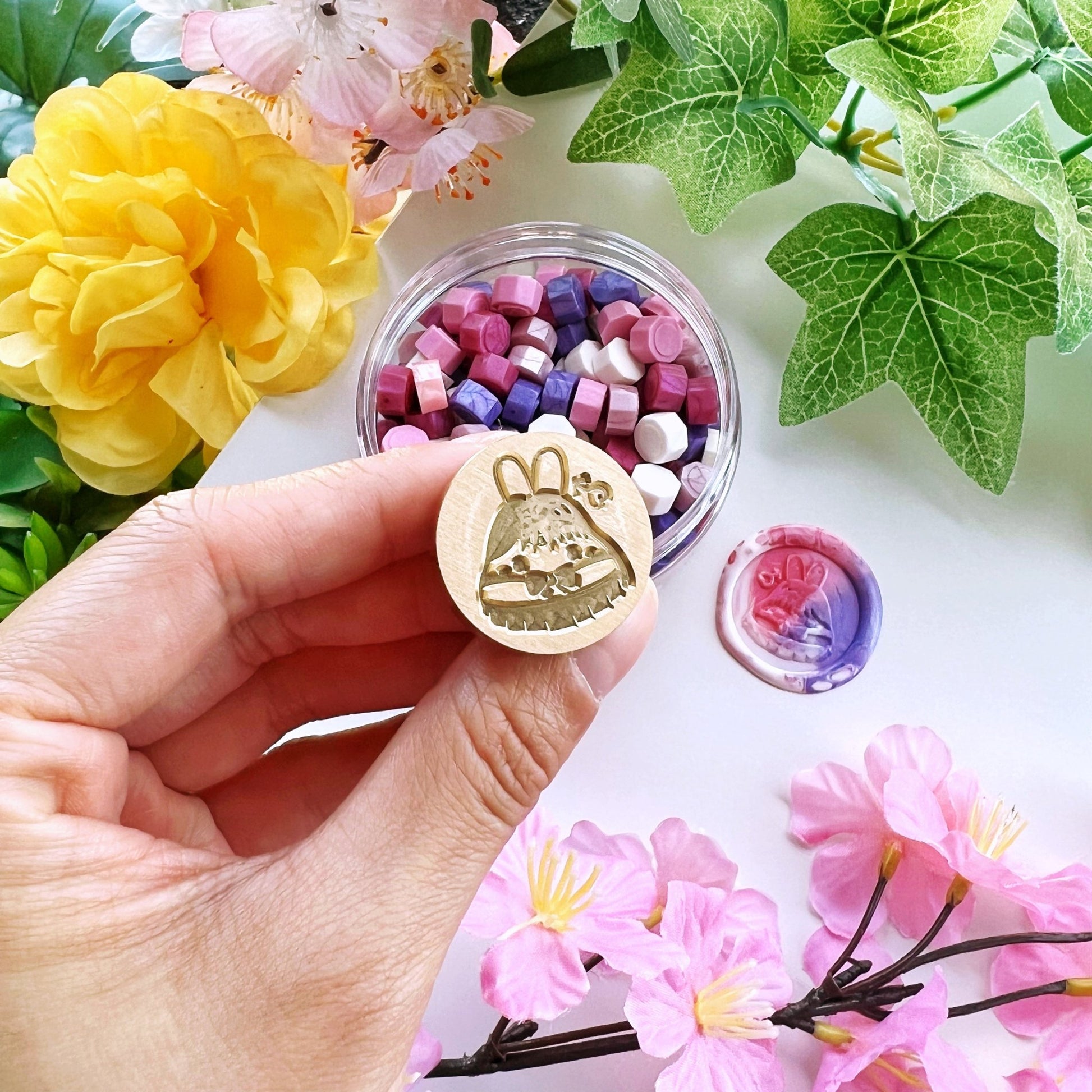 Wax Seal - Sailor Lil Mars (Stamp & Beads Set) - SumLilThings