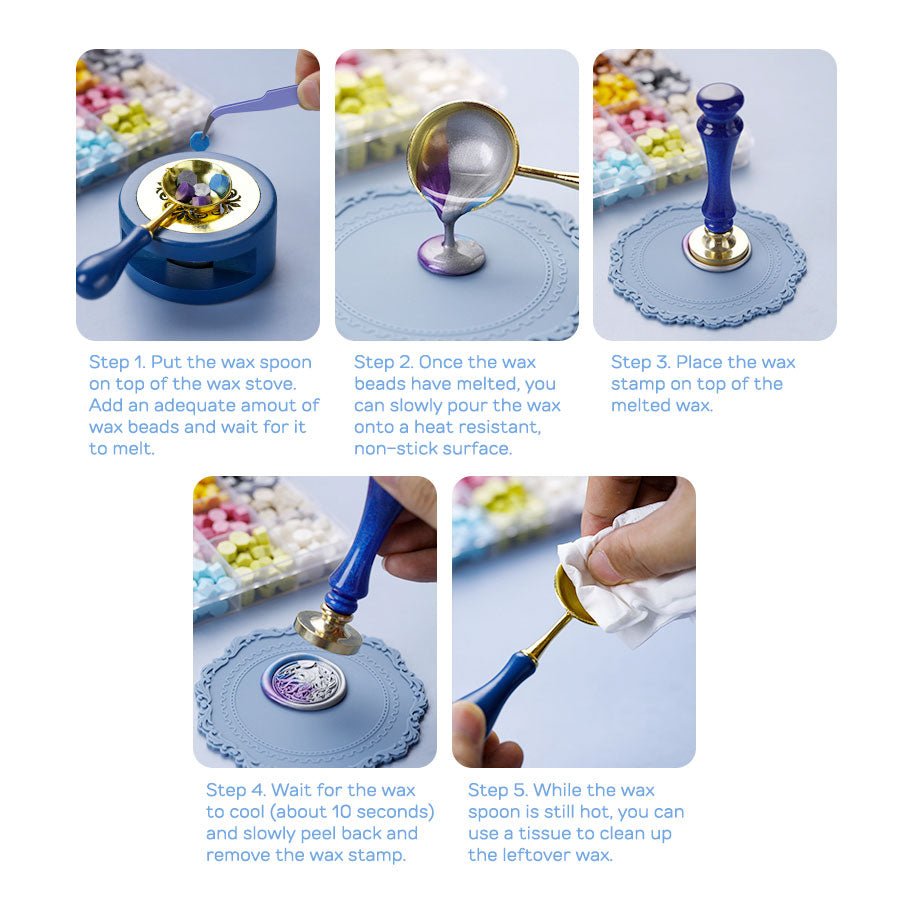 Wax Seal - Stamp Handle (9 Colors) - SumLilThings