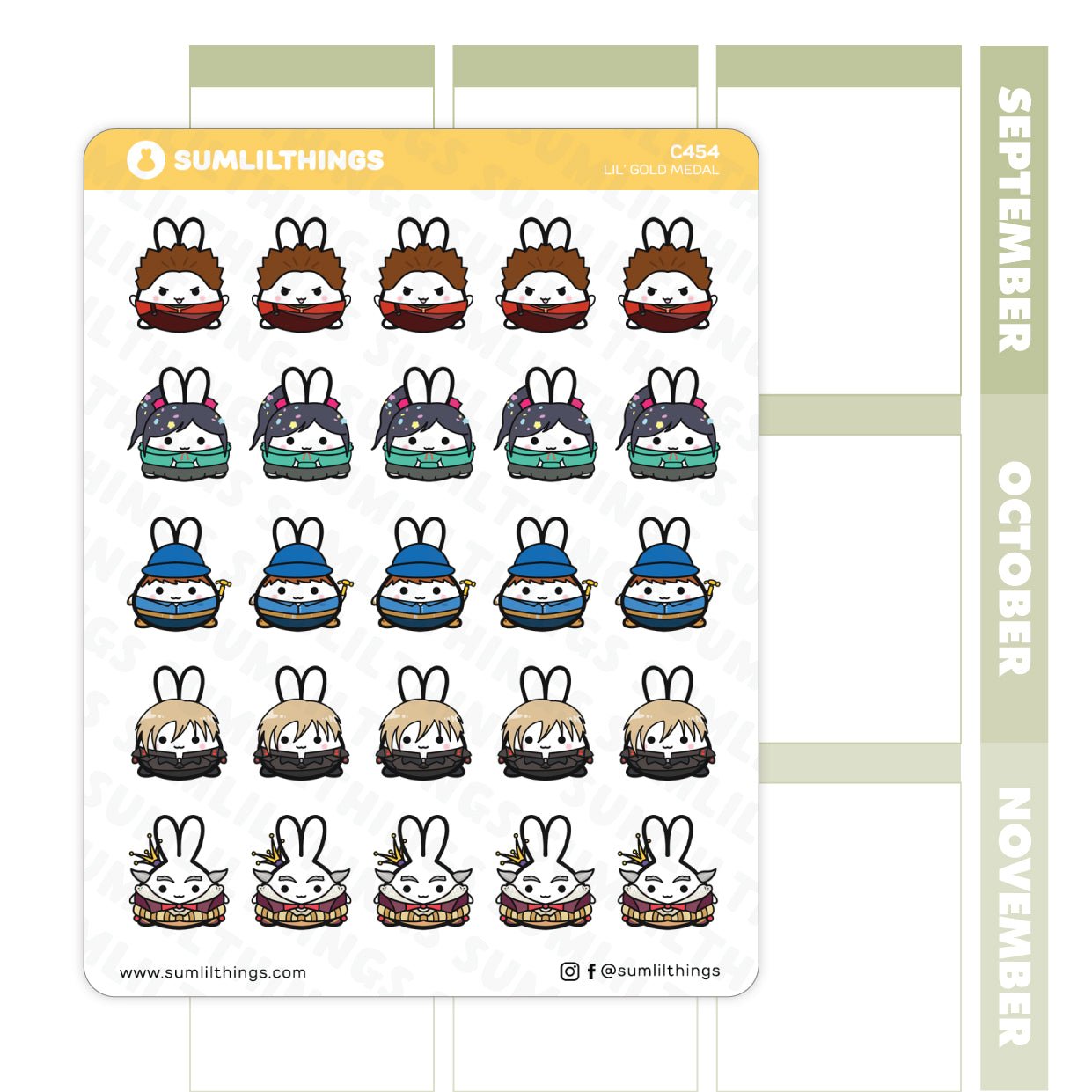 Wreck It Stickers - SumLilThings