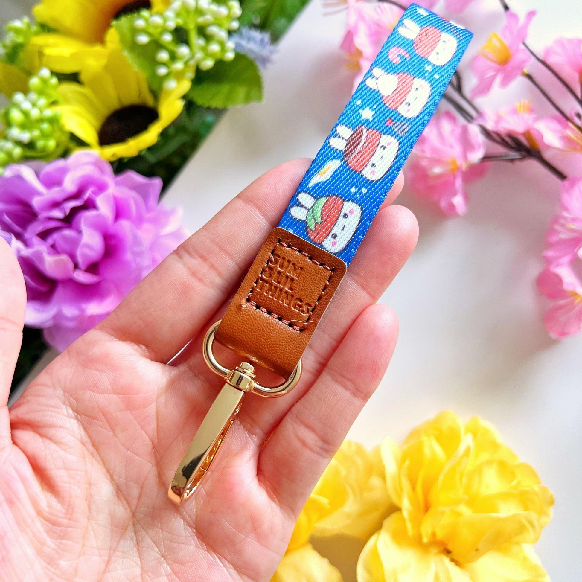 Wrist Lanyard - Lil' Spam Musubi - SumLilThings