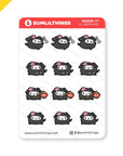 Year of the Dog Stickers - Mini Sheet - SumLilThings